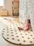 Tapis rond Coeur beige imprimé 1 - vertbaudet enfant 