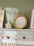 Miroir en rotin Ourson à poser beige 1 - vertbaudet enfant 
