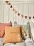 Coussin animal en gaze de coton personnalisable cannelle+rose+vert sauge 2 - vertbaudet enfant 