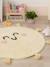 Tapis coton lavable You're my sunshine jaune 1 - vertbaudet enfant 