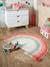 Tapis Arc-en-ciel rose multicolore 1 - vertbaudet enfant 