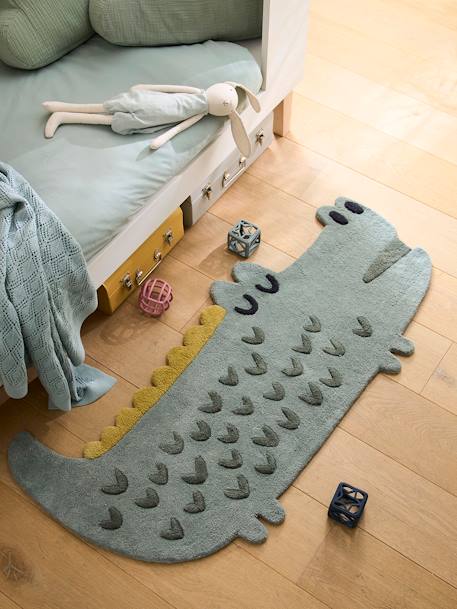 Tapis Crocodile Trek vert 1 - vertbaudet enfant 