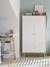 Armoire 2 portes CONFETTI blanc+Vert 1 - vertbaudet enfant 