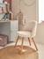 Chaise fausse fourrure enfant cannelle+ivoire+kaki 8 - vertbaudet enfant 