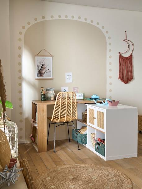 Bureau coulissable TOUPIE blanc 2 - vertbaudet enfant 