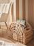 Panier de rangement Arc-en-ciel en jacinthe d'eau bois 1 - vertbaudet enfant 