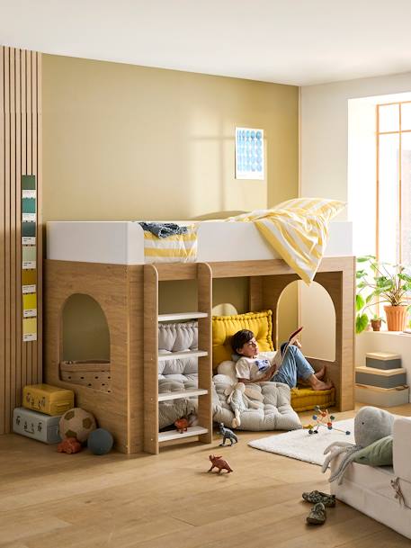 Lit mezzanine 3 en 1 bois 3 - vertbaudet enfant 