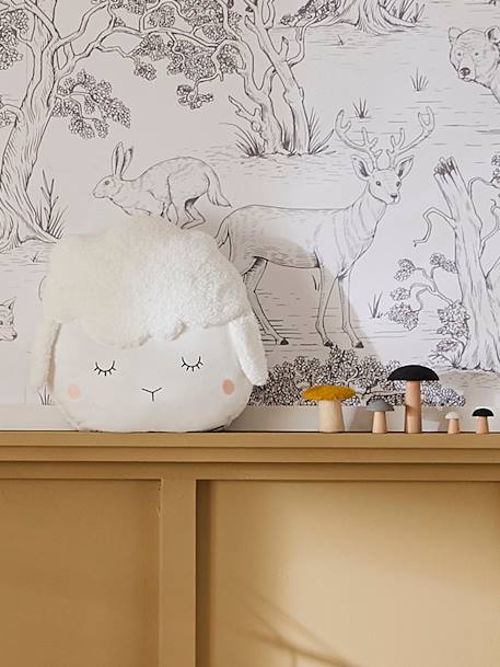Coussin PETIT MOUTON écru 1 - vertbaudet enfant 