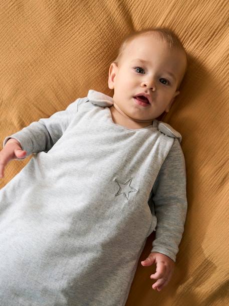 Gigoteuse ANNECY bleu chambray+gris chiné+rose 5 - vertbaudet enfant 