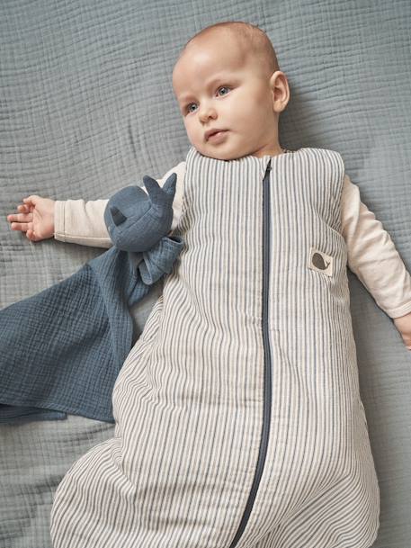Gigoteuse ouverture centrale NAVY SEA rayé bleu 1 - vertbaudet enfant 