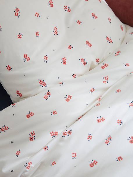 Parure housse de couette + taie d'oreiller enfant BFF écru 2 - vertbaudet enfant 