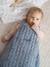 Gigoteuse en gaze de coton INDIA personnalisable bleu imprimé 1 - vertbaudet enfant 