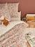 Parure housse de couette et taie d'oreiller réversible RETRO FLOWERS, avec coton recyclé multicolore 1 - vertbaudet enfant 
