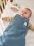 Gigoteuse hiver manches longues amovibles HYGGE bleu grisé 3 - vertbaudet enfant 