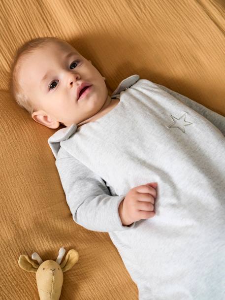Gigoteuse ANNECY bleu chambray+gris chiné+rose 7 - vertbaudet enfant 