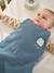 Gigoteuse hiver manches longues amovibles HYGGE bleu grisé 2 - vertbaudet enfant 