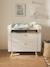 Commode à langer CONFETTI blanc 1 - vertbaudet enfant 