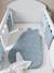 Gigoteuse en gaze de coton INDIA personnalisable bleu imprimé 2 - vertbaudet enfant 