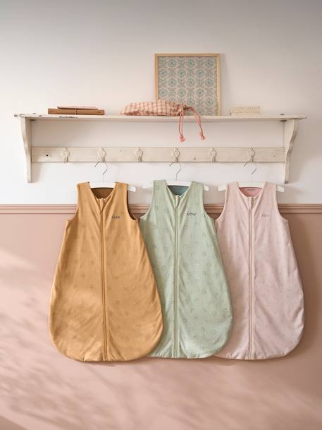 Gigoteuse été ouverture centrale personnalisable BALI jaune imprimé+rose imprimé+vert imprimé 7 - vertbaudet enfant 