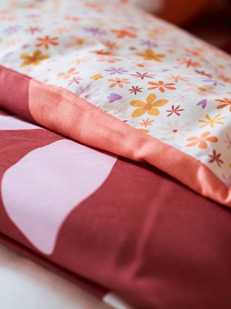 Parure housse de couette et taie d'oreiller IBIZA, avec coton recyclé multicolore 5 - vertbaudet enfant 