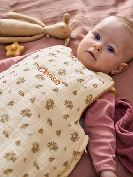 Gigoteuse en gaze de coton personnalisable GRENIER écru / multicolore 1 - vertbaudet enfant 