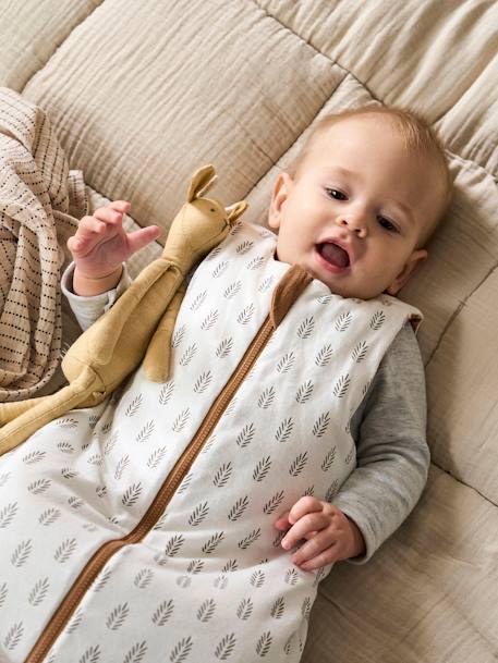 Gigoteuse réversible ouverture centrale ETHNIC beige imprimé 2 - vertbaudet enfant 