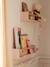 Lot de 2 étagères livres blanc/bois+ROSE+VERT 4 - vertbaudet enfant 