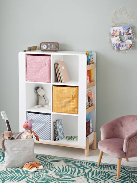 Meuble 6 cases blanc 1 - vertbaudet enfant 