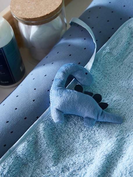 Matelas à langer PETIT DINO personnalisable bleu 5 - vertbaudet enfant 