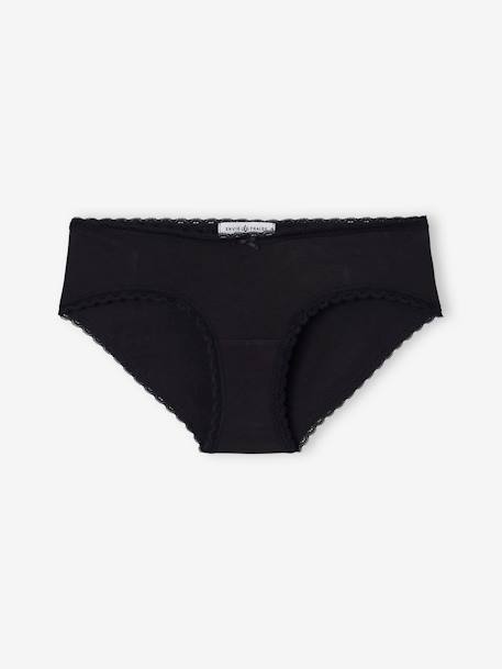 Lot de 3 shorties de grossesse en coton bio ENVIE DE FRAISE rose pâle 4 - vertbaudet enfant 