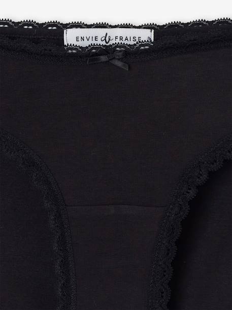 Lot de 3 shorties de grossesse en coton bio ENVIE DE FRAISE rose pâle 7 - vertbaudet enfant 