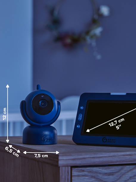 Babyphone video Yoo Master + HD - bleu 2 - vertbaudet enfant 