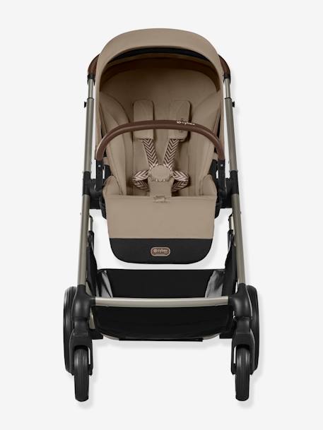 Poussette Tout-Terrain Balios S Lux 2024 - Châssis Noir et Siège Moon Black - beige+noir 2 - vertbaudet enfant 