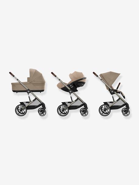 Poussette Tout-Terrain Balios S Lux 2024 - Châssis Noir et Siège Moon Black - beige+noir 5 - vertbaudet enfant 