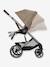 Poussette Tout-Terrain Balios S Lux 2024 - Châssis Noir et Siège Moon Black - beige+noir 3 - vertbaudet enfant 