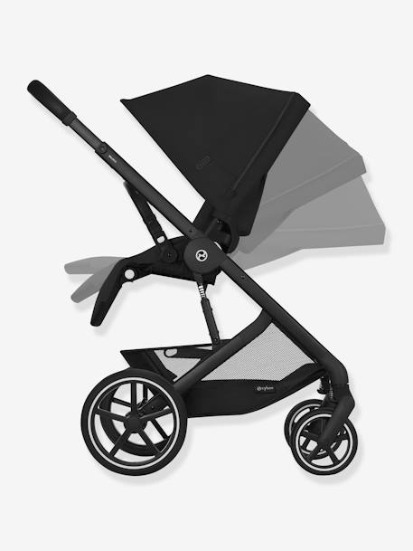 Poussette Tout-Terrain Balios S Lux 2024 - Châssis Noir et Siège Moon Black - noir 2 - vertbaudet enfant 