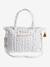 Sac à langer en gaze de coton Plume blanc imprimé+Hygge+ivoire imprimé+ivoire végétal+vanille 1 - vertbaudet enfant 