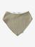 Lot 3 bavoirs bandanas en gaze de coton Babylone+Bord de mer+Broceliande+Dans les bois+Hanoi+Hérisson+Hygge+lot renard+Mon coeur+Tanzanie 3 - vertbaudet enfant 
