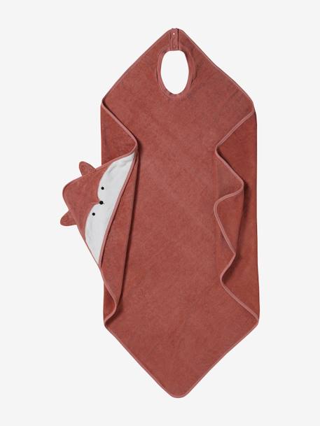 Cape de bain parent/bébé Baleine+Hérisson+ocre+Renard 12 - vertbaudet enfant 
