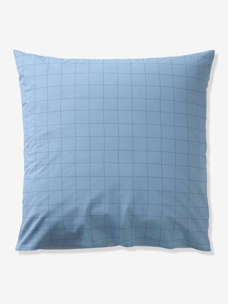 Parure housse de couette + taie d'oreiller enfant INTERGALACTIC, avec coton recyclé bleu imprimé 6 - vertbaudet enfant 
