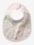 Lot 7 bavoirs naissance en coton bio* Babylone+ficelle+Hérisson+rose pâle+Tanzanie+vert d'eau 4 - vertbaudet enfant 