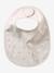 Lot 7 bavoirs naissance en coton bio* Babylone+ficelle+Hérisson+rose pâle+Tanzanie+vert d'eau 8 - vertbaudet enfant 