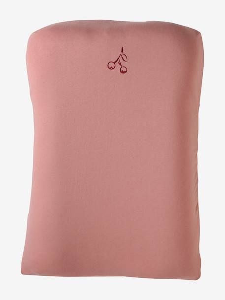 Lot de 3 housses matelas à langer bleu grisé+lot rose 12 - vertbaudet enfant 