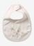 Lot 7 bavoirs naissance en coton bio* Babylone+ficelle+Hérisson+rose pâle+Tanzanie+vert d'eau 2 - vertbaudet enfant 