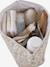 Trousse de toilette enfant en gaze de coton Babylone+bleu grisé+imprimé fleurs grenier+Lovely Leo 5 - vertbaudet enfant 