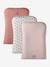 Lot de 3 housses matelas à langer bleu grisé+lot rose 9 - vertbaudet enfant 