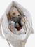 Sac à langer en gaze de coton Plume blanc imprimé+Hygge+ivoire imprimé+ivoire végétal+vanille 12 - vertbaudet enfant 