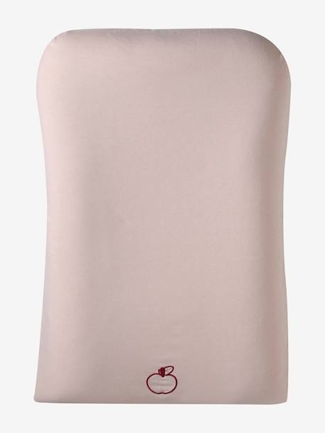 Lot de 3 housses matelas à langer bleu grisé+lot rose 11 - vertbaudet enfant 