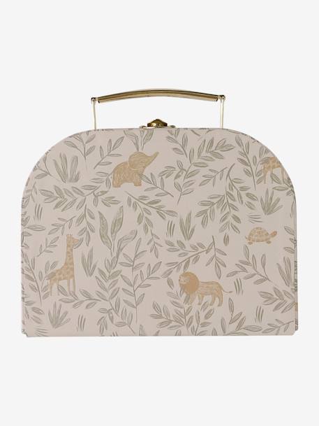 Doudou personnalisable en gaze de coton + hochet et valisette BABYLON vert 6 - vertbaudet enfant 