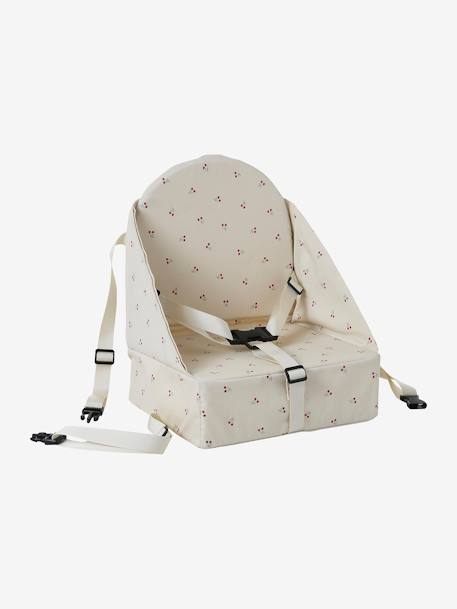 Rehausseur de chaise beige imprimé+Cherry+dans les bois+green forest+gris+Minisaurus+Mon coeur+Oies+rayé blanc 5 - vertbaudet enfant 